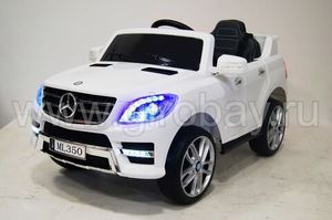 Детский электромобиль River Toys MERCEDES-BENZ ML350 белый