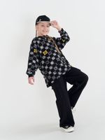 Брюки карго облегченные "Уголь" 7+