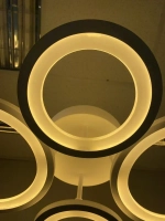 Люстра потолочная RINGO  LED*72W белый цвет