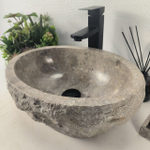 Раковина из мрамора Erozy Grey EM-64640 42*32*16 0190