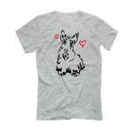 Футболка двусторонняя "Скотч - любовь"