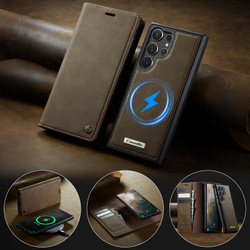Чехол-кошелек CaseMe 2 in 1 MagSafe Samsung Galaxy S23 Ultra