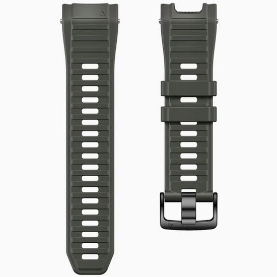 Ремешок 26 мм силиконовый для Garmin Instinct 2X Solar / Instinct 2X Solar Tactical оригинальное быстросъемное крепление Torch (Графитовый)