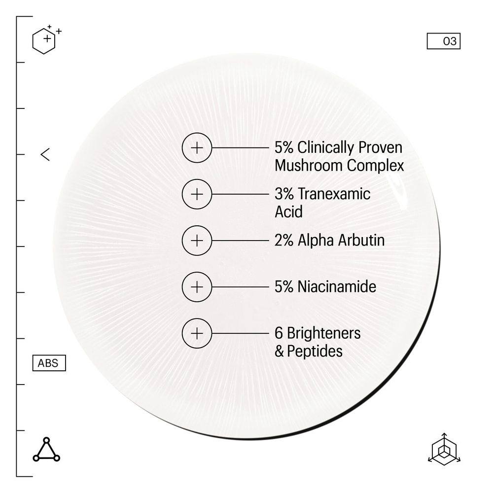 ALLIES OF SKIN Осветляющая сыворотка с транексамовой кислотой и арбутином Tranexamic & Arbutin Advanced Brightening Serum