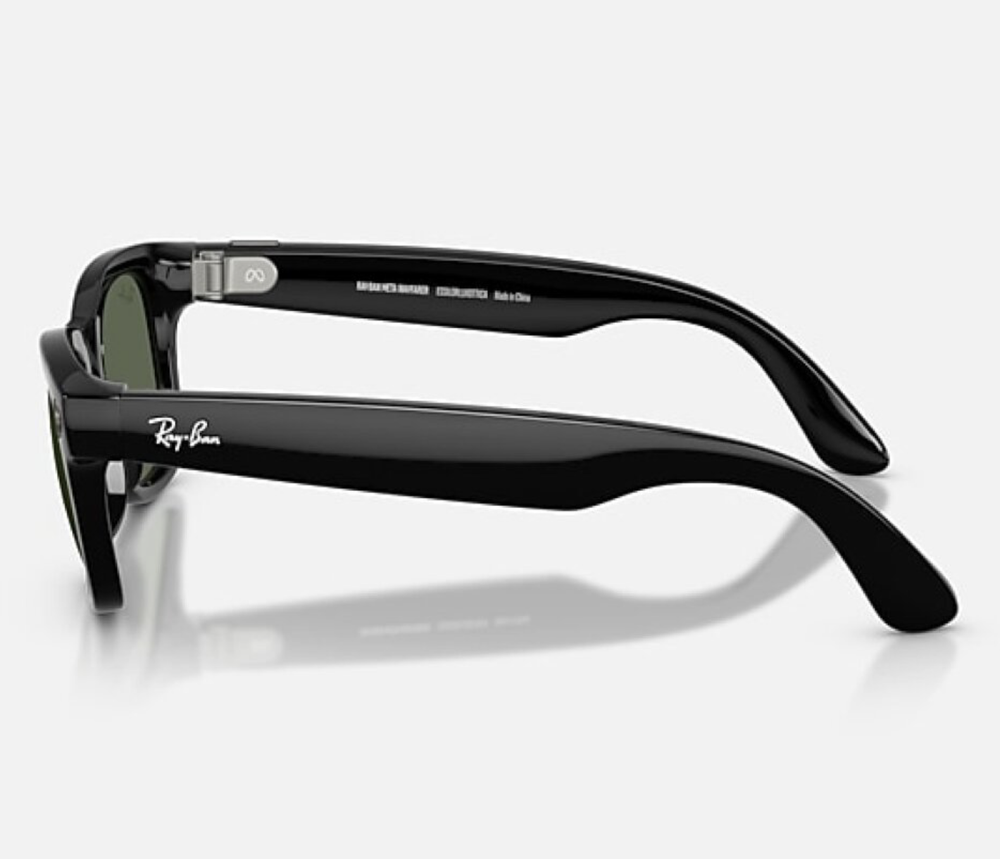 Очки умные Meta Ray-Ban Wayfarer Gen 2 RW4012 F Shiny Black L Transitions Graph. Green (T155 / S53)