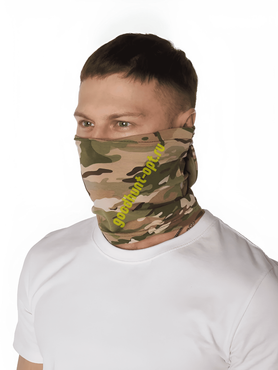 Тактическая Балаклава ХБ подшлемник Мультикам