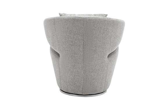 Крутящееся кресло Remy серое | Купить в Hallberg.ru