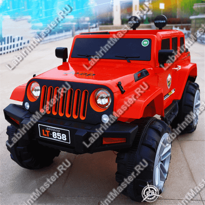 Детский электромобиль "Jeep LT-858 красный"