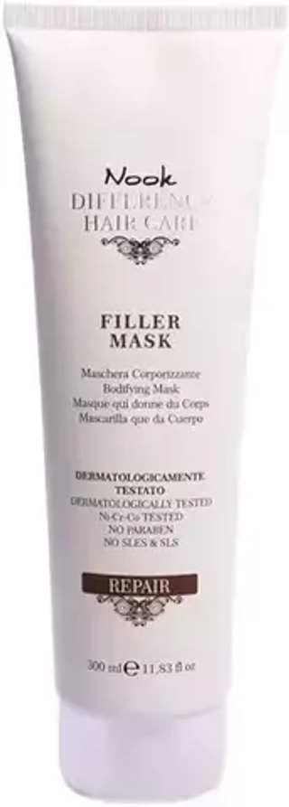 Nook   Восстанавливающая оживляющая маска для сухих и поврежденных тонких волос Ph 4,0 - Repair Filler Mask , 300 мл