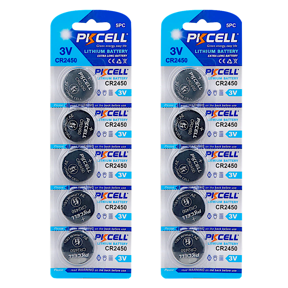 Элемент питания Литиевая Таблетка CR-2450 3B Pkcell