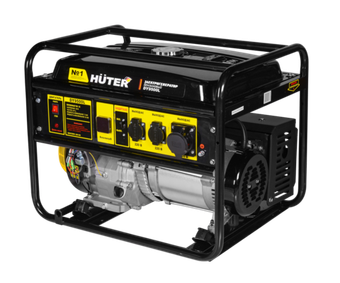 Портативный бензогенератор HUTER DY9500L - [7,5 кВт / 220V]