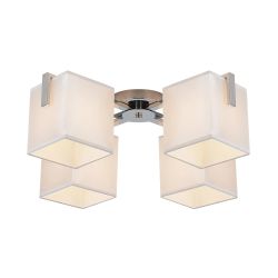 Citilux Стенли CL465141 Люстра с белыми абажурами