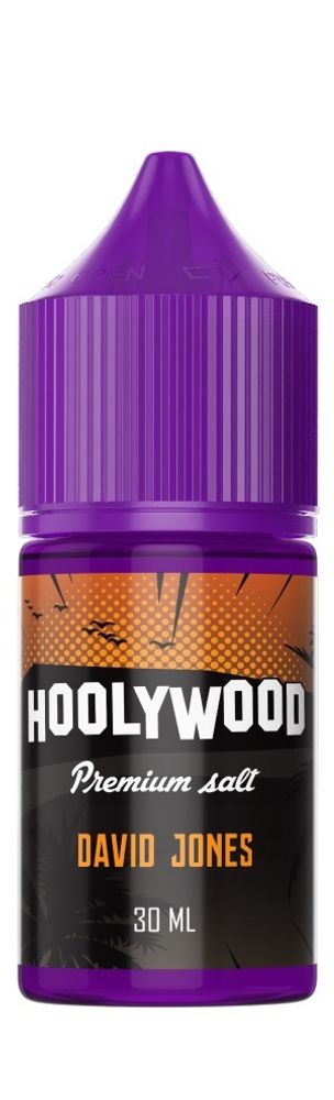 Hoolywood Premium Salt - David Jones (Манго, гуава и маракуйя), 30 мл