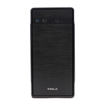 Корпус TESLA 1708U3BM, БП:450W, mATX, чёрный, 2xUSB2, 1xUSB3 (TSL-1708U3-450W-BM)