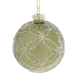 GAEM Набор из 12шт Украшение новогоднее "Шар", D 8 см, L35 W25 H8,5 см