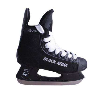 Коньки хоккейные Black Aqua HS-207 base