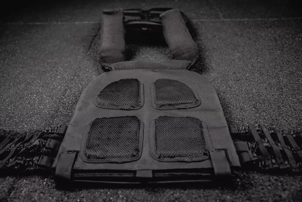 Жилет утяжелитель c плитами, 9 кг