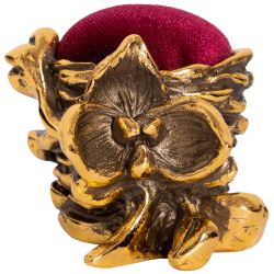 Игольница Орхидея Ликаста Бронза