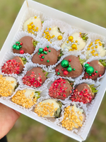 Клубника в шоколаде «Сияние», 12-16 шт