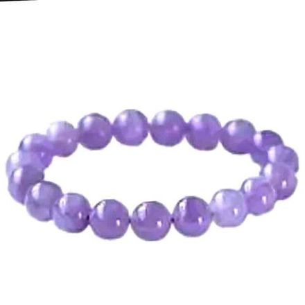 Браслет "Келли 10" аметист лавандовый