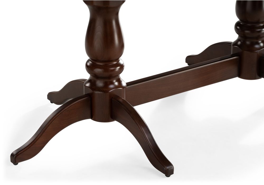 Деревянный стол Красидиано 150(200)х84х76 орех темный