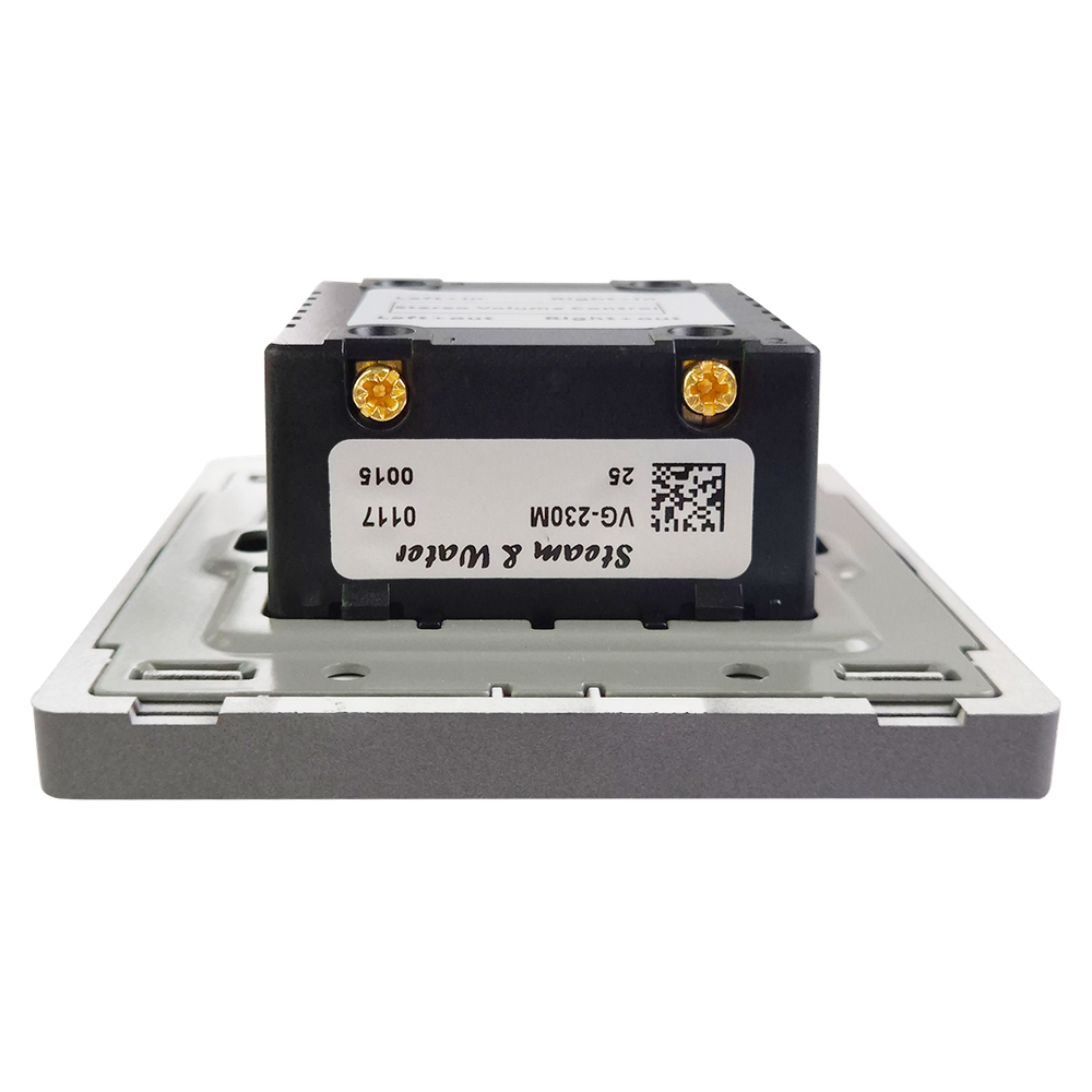 Настенный регулятор громкости звука настенный Steam&water SOUND CONTROL Gray 230 (Цвет серый, 5 уровней громкости, 4-8 Ом, 30W)
