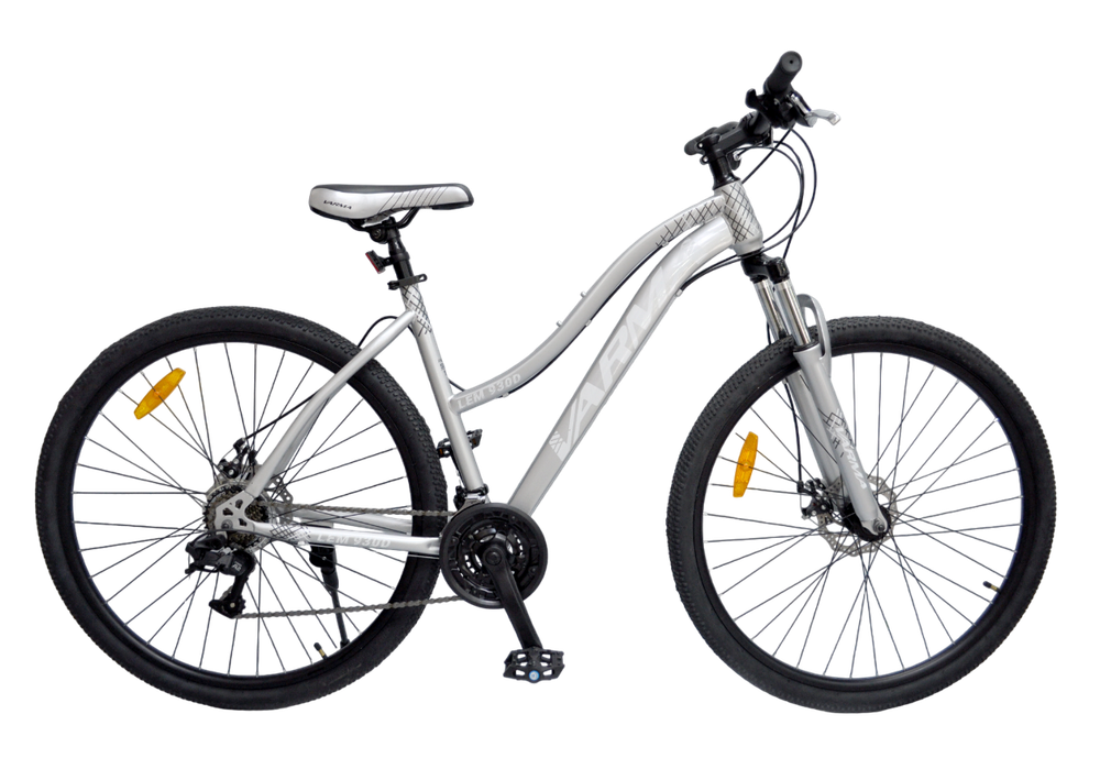 Велосипед 29&quot; VARMA LEM 930D р.19 серебристый-белый 21 ск.