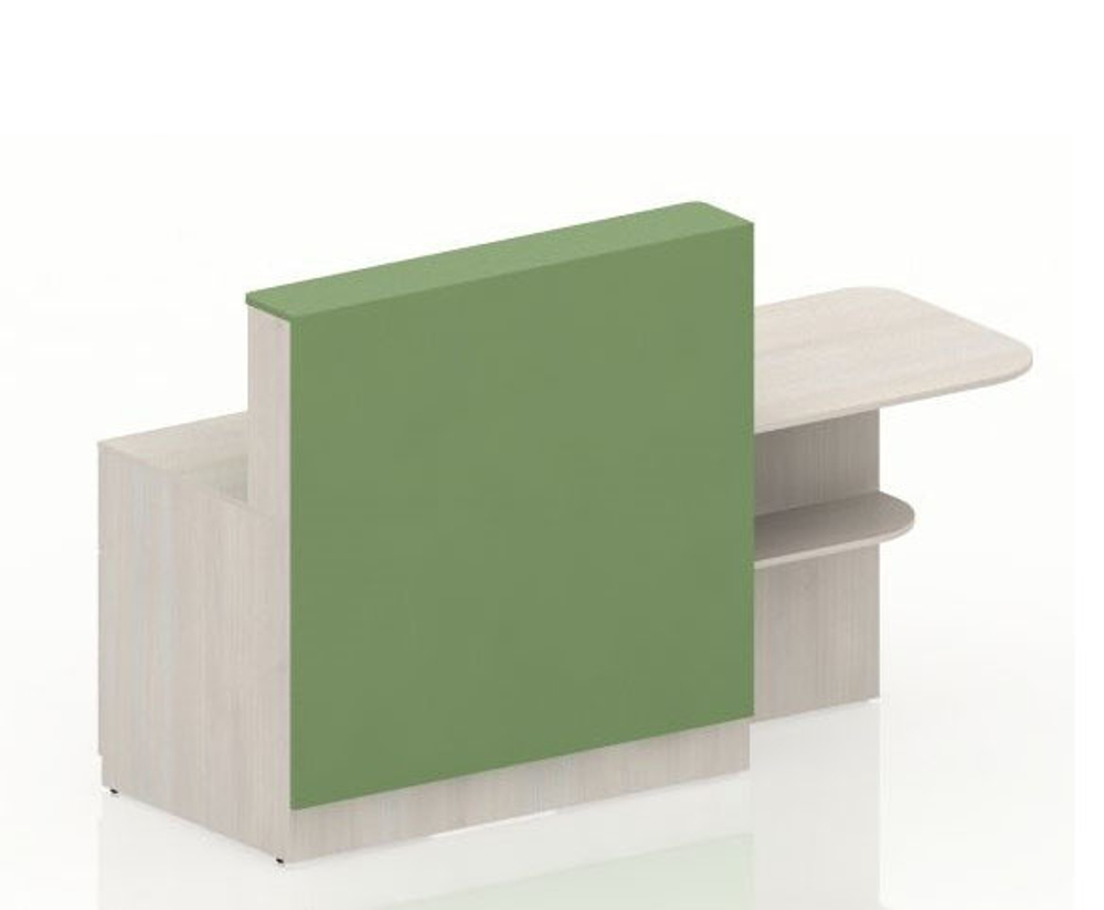 Стол-кафедра библиотекаря с ящиками 1П коллекции Поколение А