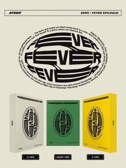 Альбом ATEEZ - ZERO : FEVER EPILOGUE 8th Mini Album 3 Version SET