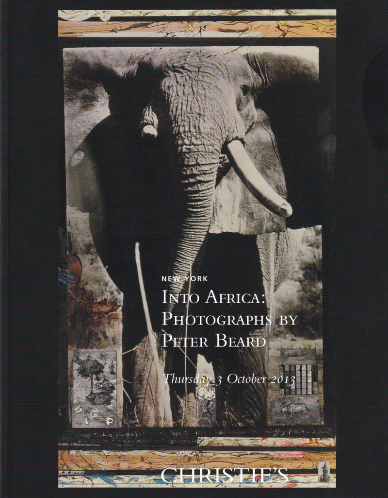 Каталог аукциона Christie's, Нью-Йорк, Путешествие в Африку: Фотографии Питера Бирда от 3 октября 2013 года