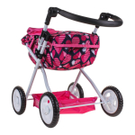 Коляска для куклы лежачая, пакет FL9138