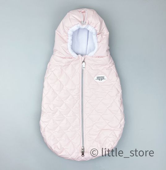 Конверт-кокон демисезонный "Харди" Светло-розовый