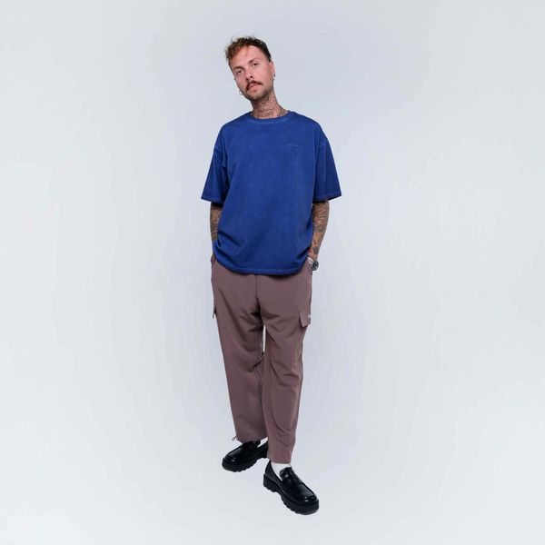 Брюки Cargo Logo коричневые - фото 3