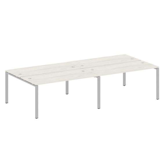 Метал Систем Рабочая станция на 4 места на П-образном м/к БП.СМ-4.4