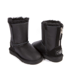 Угги Kids ZIP Metallic Black