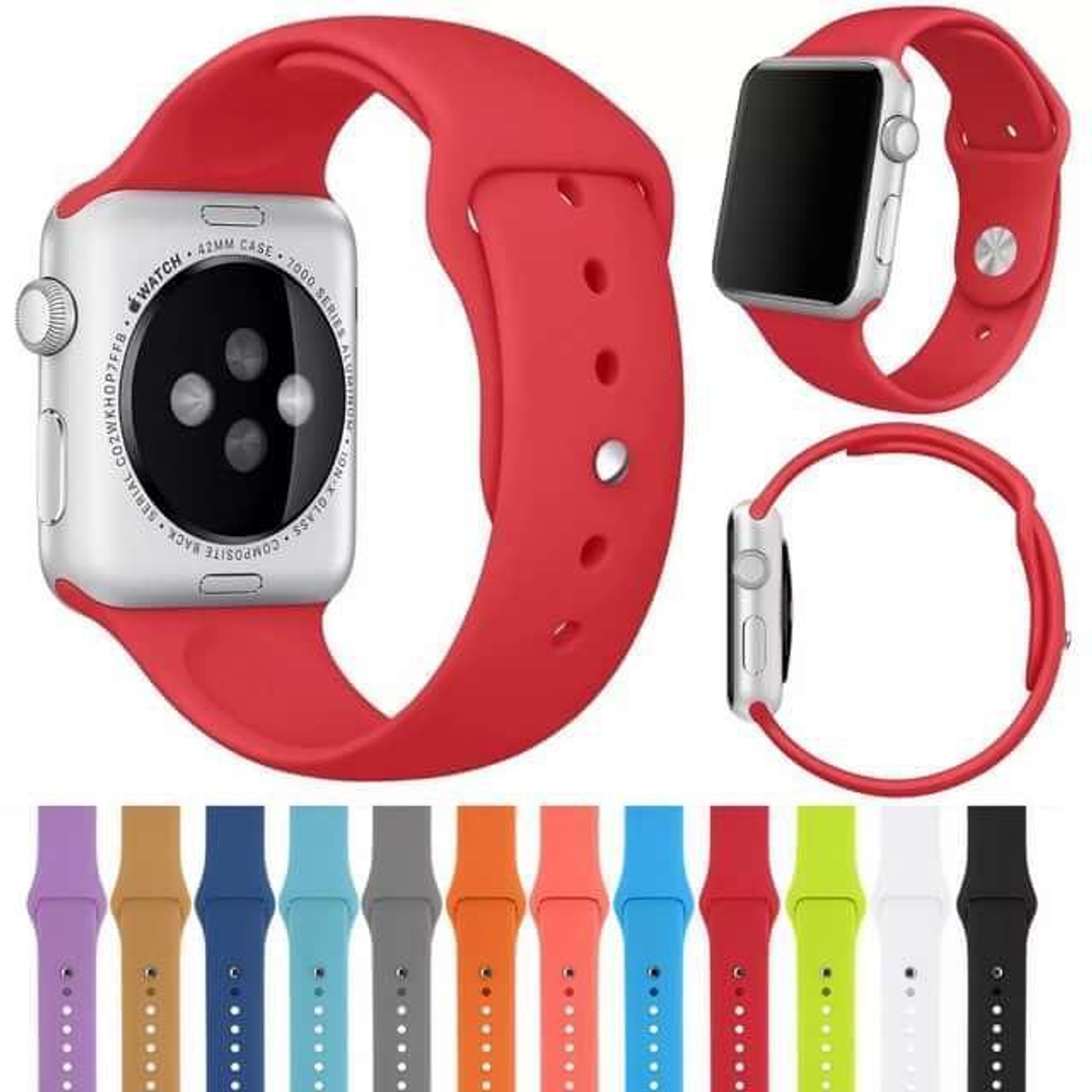 Ремень для Apple Watch силиконовый 38 mm