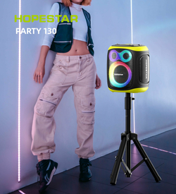 Портативная музыкальная колонка Hopestar Party 130 black/yellow
