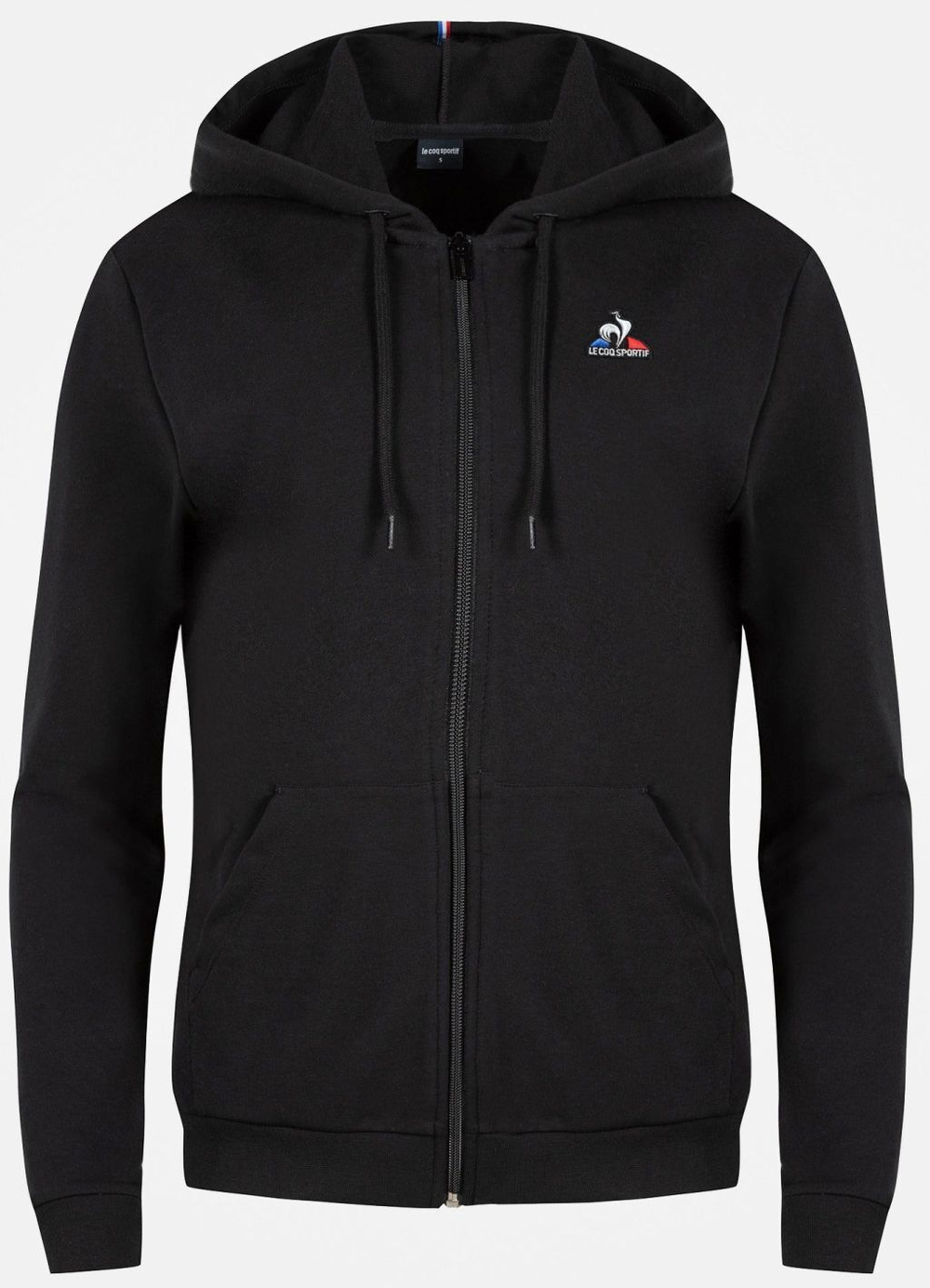 Женская Кофта теннисная Le Coq Sportif ESS FZ Hoody No.1 W - черный