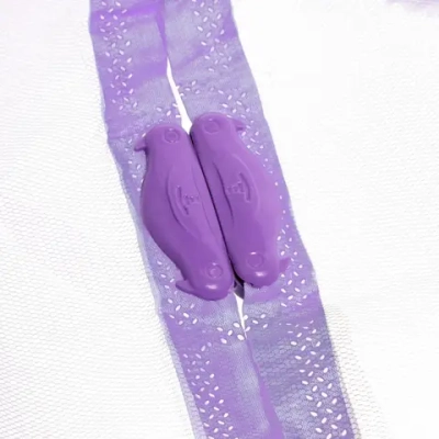 Антимоскитная сетка дверная на магнитах 100*210см «Классическая» фиолетовая ДоброСад