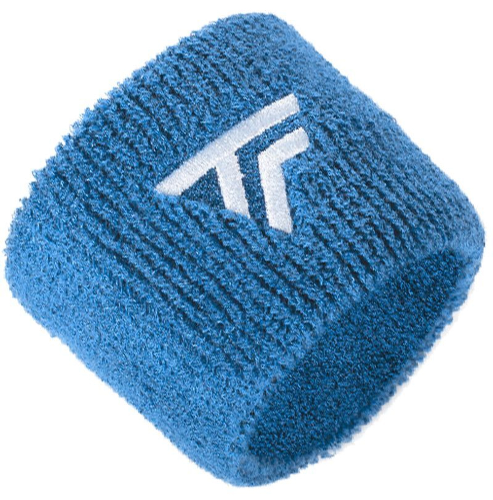 Напульсник теннисный Tecnifibre Wristbands 2P - небесный