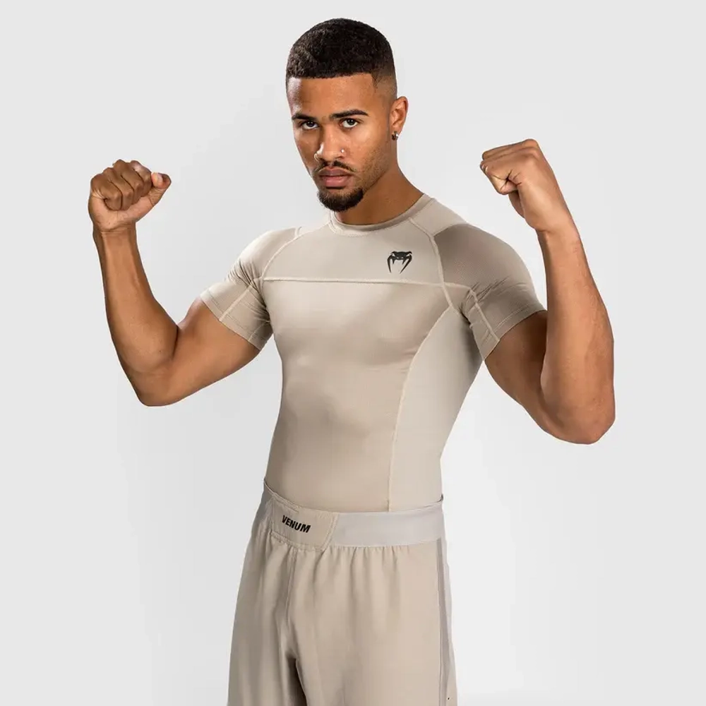 Рашгард Venum G-Fit Air SS Sand