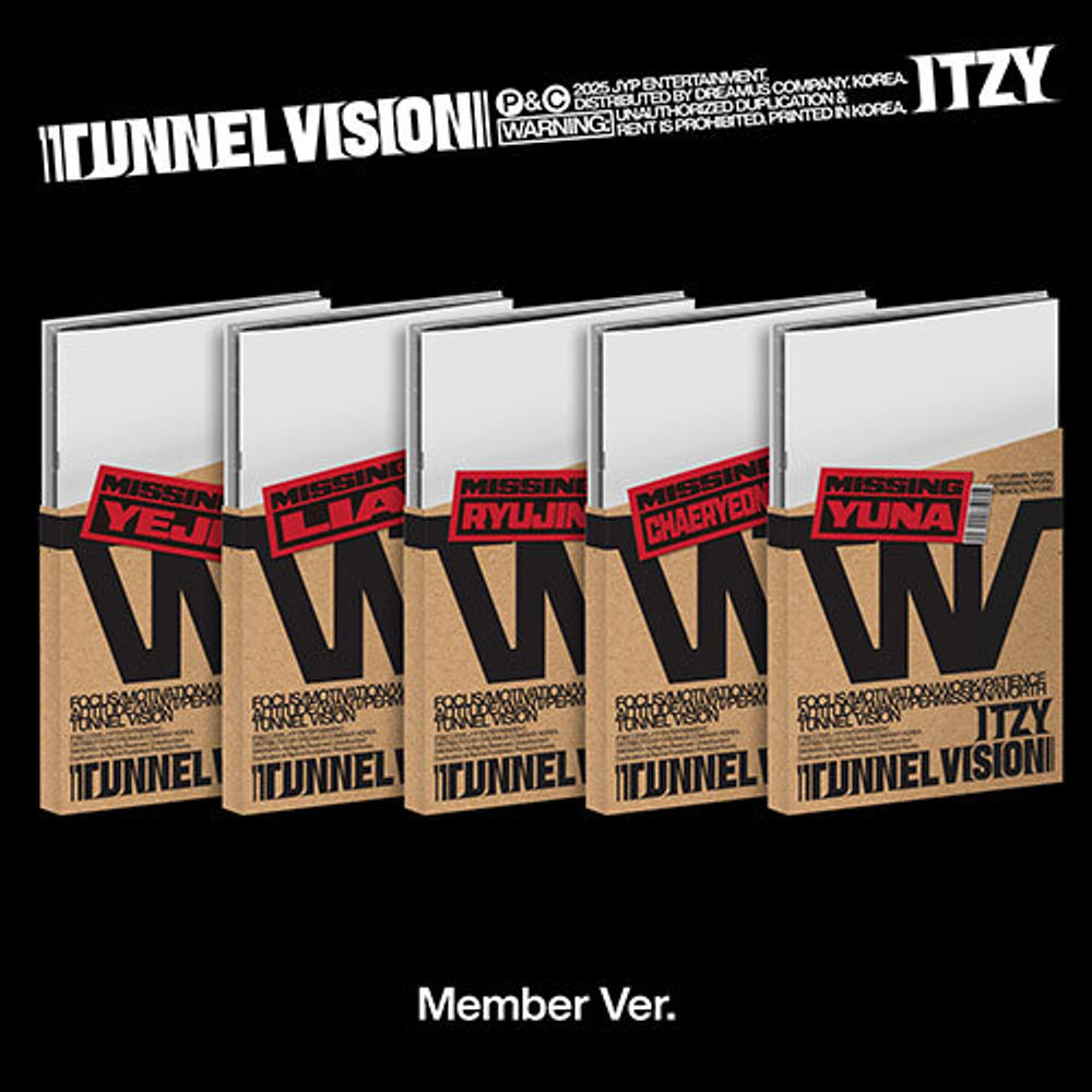 Альбом ITZY - TUNNEL VISION (Member Ver.) (Apple music)