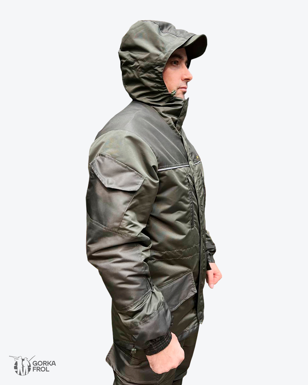 Костюм демисезонный Барс СКАЛА Таслан — утеплённый, хаки светлый