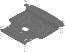 Защита MOTODOR для Honda Fit (2022-) 70814