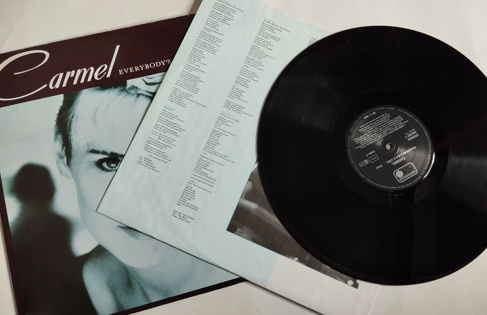 Винтажная виниловая пластинка LP Carmel Everybody Got A Little Soul (Germany 1987)