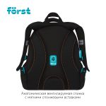 Ранец Först F-Top облегченный "Football" 36*28*15см, 2 отделения, 2 кармана, анатомическая спинка