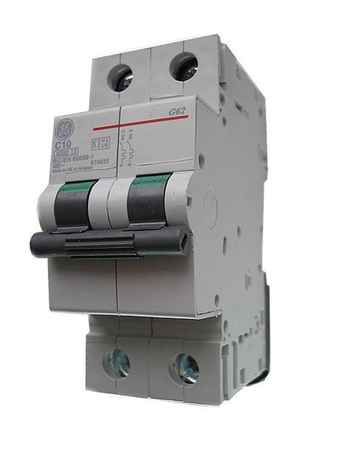 Автоматический выключатель G62 2п 10А С 6кА