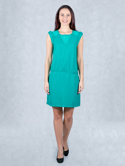 Платье женское Полиэстер, зелёный 546956/SS16-WMN-33