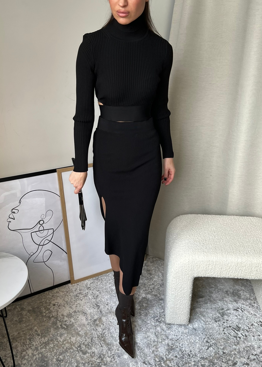 Новый костюм из вискозы Cushnie et Ochs, XS