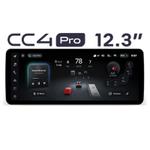 Магнитола для BMW 3 E90 2004-2012 (штатный монитор CCC) - Teyes CC4PRO монитор 12.3" 2K QLED + рамка LUX, Android 13, Быстрейшая, Snapdragon 778G, ИИ, CarPlay, DSP, 4G SIM-слот